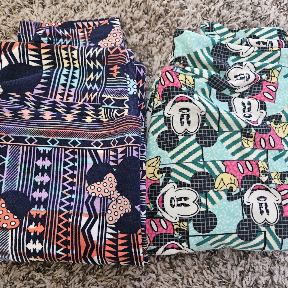 Lularoe Mickey Moyse Leggings
